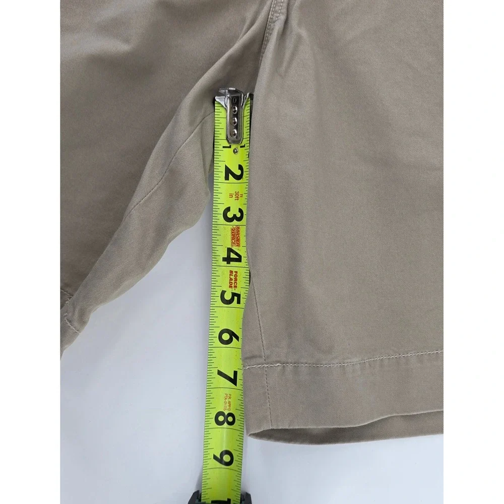 Polo Ralph Lauren Mens Size 38 Tan Khaki Stretch Classic Fit 9 Inch Chino Shorts